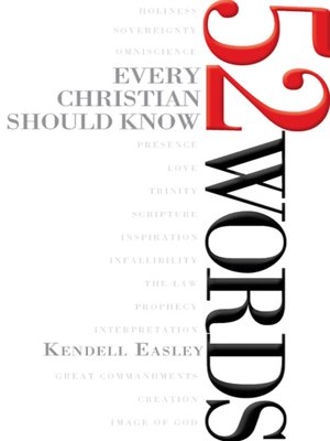 cover image of 52 Words Every Christian Should Know